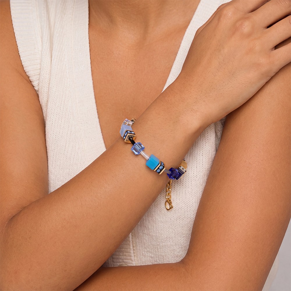Браслет Coeur de Lion Beige-Blue 2838/30-1007