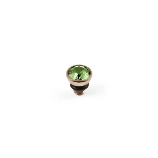Шарм Qudo Bottone Peridot 5 мм 630119 G/RG