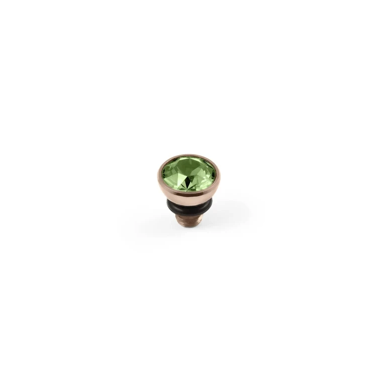 Шарм Qudo Bottone Peridot 5 мм 630119 G/RG