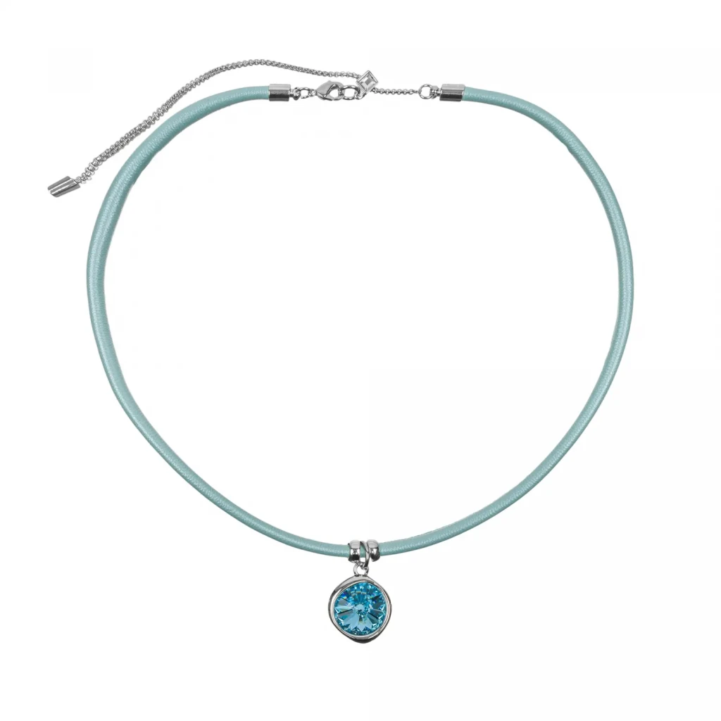 Колье Fiore Luna Aquamarine B1902.M22 BL/S