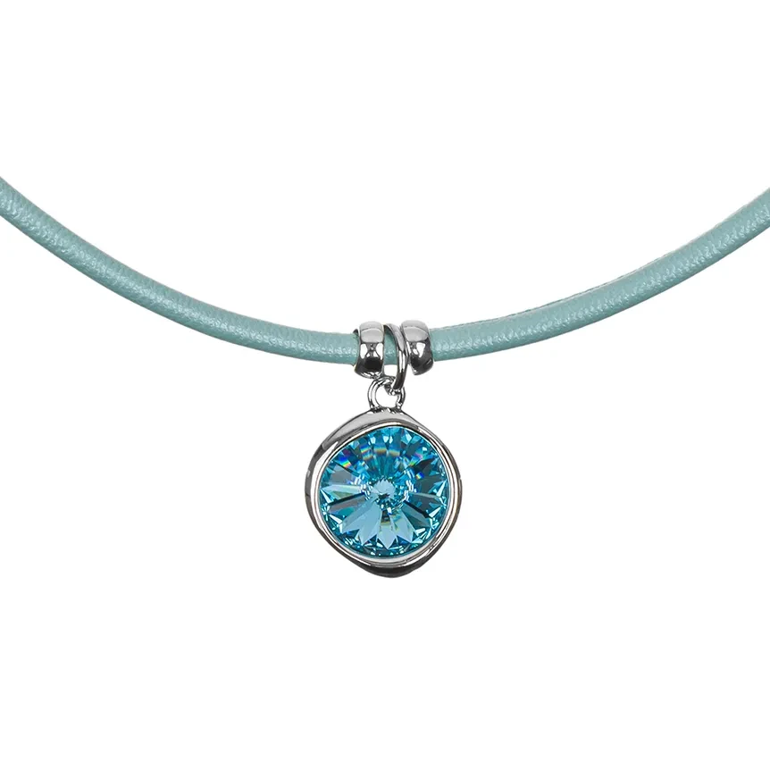 Колье Fiore Luna Aquamarine B1902.M22 BL/S