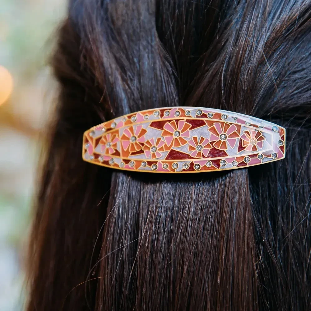 Заколка для волос Clara Bijoux Васильки G76803 R/G