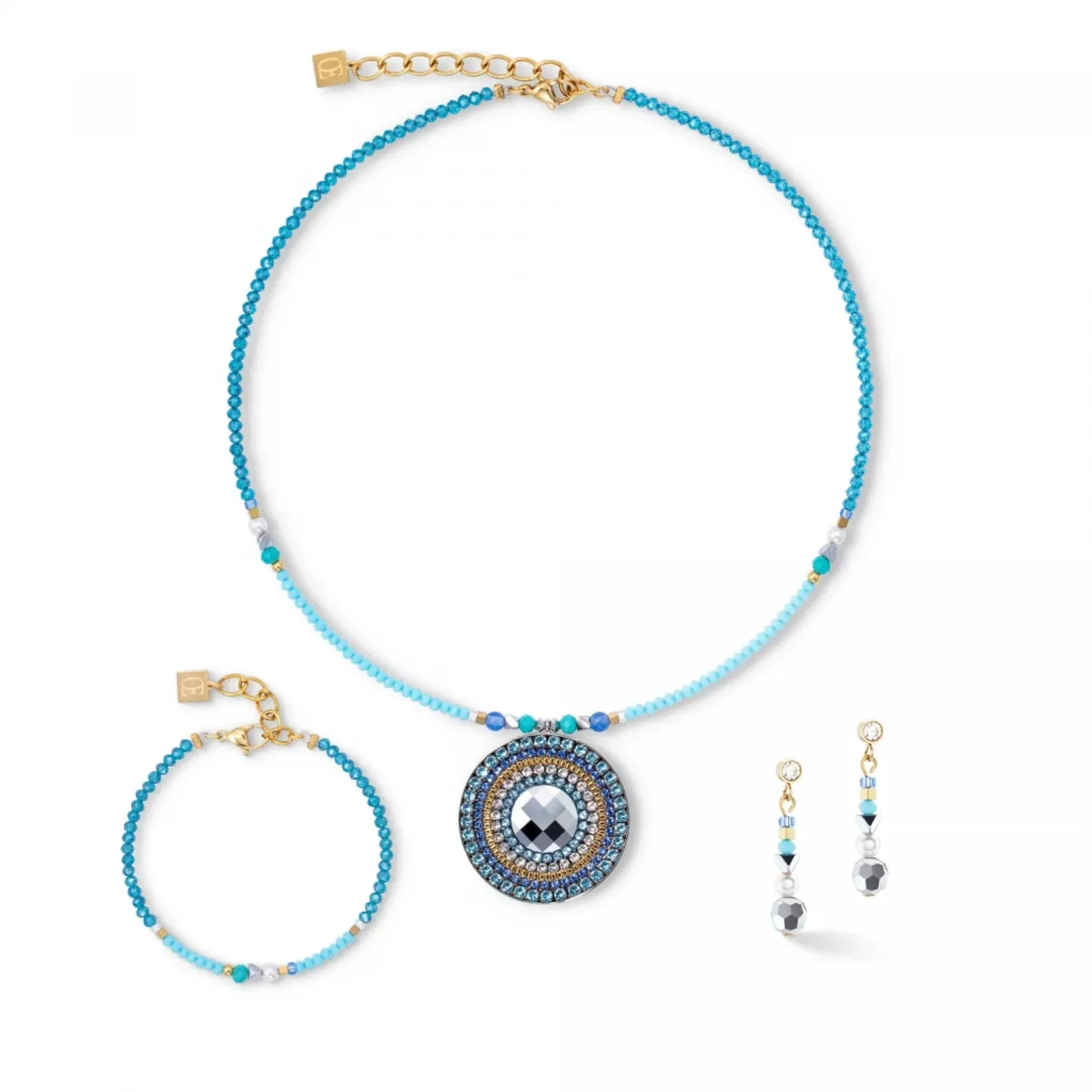 Серьги Coeur de Lion Turquoise 2035/21-0600