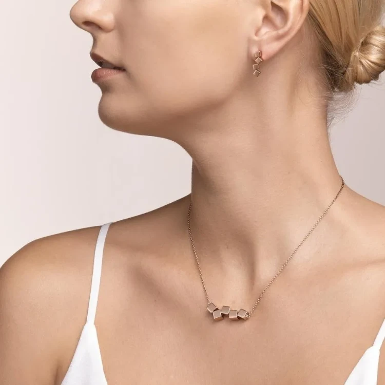 Колье Coeur de Lion Rose Gold 5071/10-1620