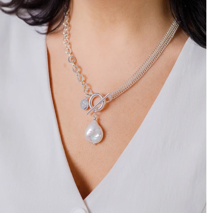 Колье Fiore Luna Pearle Togl BL4515 S