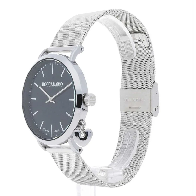 Часы Boccadamo Mya Silver Black MY016 BW/S