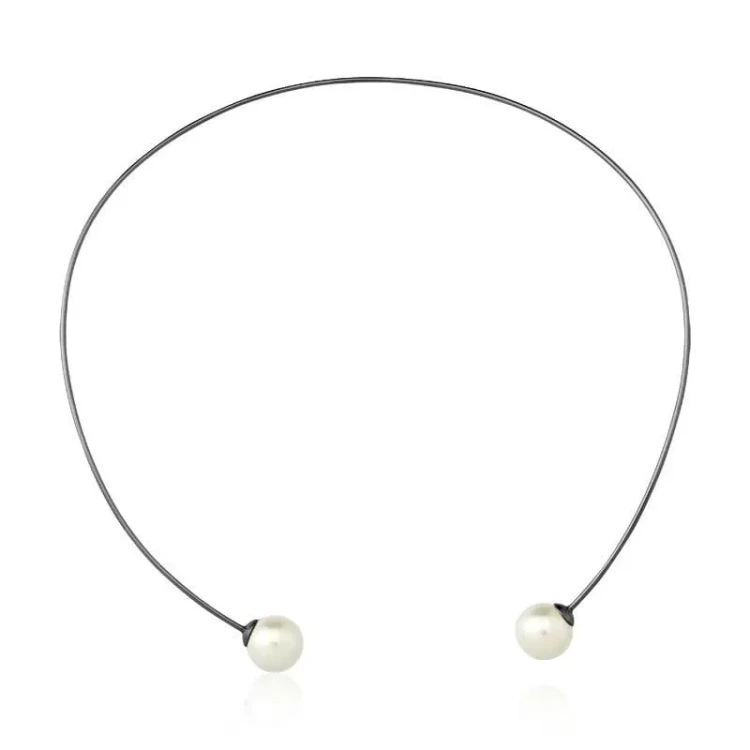 Possebon Чокер White Pearl B0500.1 S
