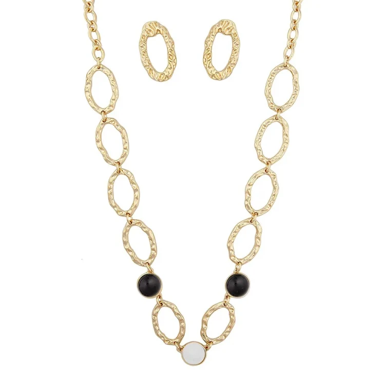 Комплект Possebon Black Agate-M.Pearl S7914.4.1 BW/G