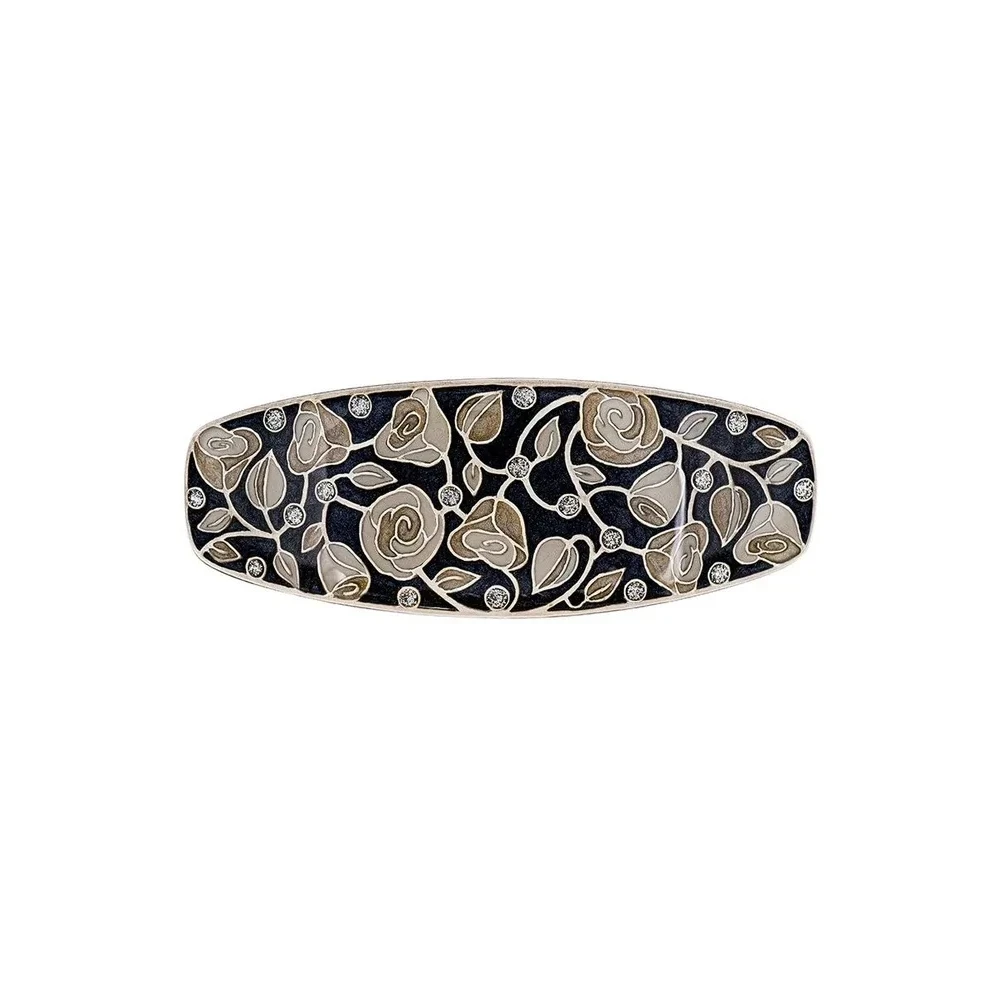 Заколка для волос Clara Bijoux Роза G72812 BW
