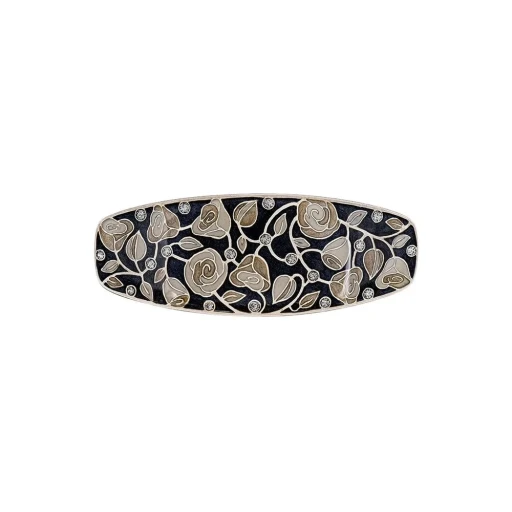 Заколка для волос Clara Bijoux Роза G72812 BW