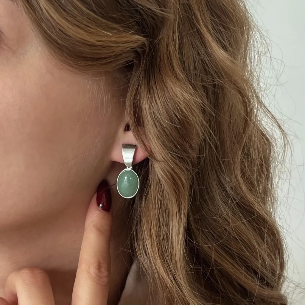 Серьги Possebon Q.Verde A0134.17 S