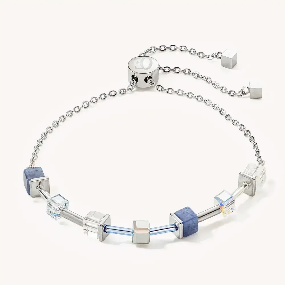 Браслет Coeur de Lion Silver-blue 5074/30-0700