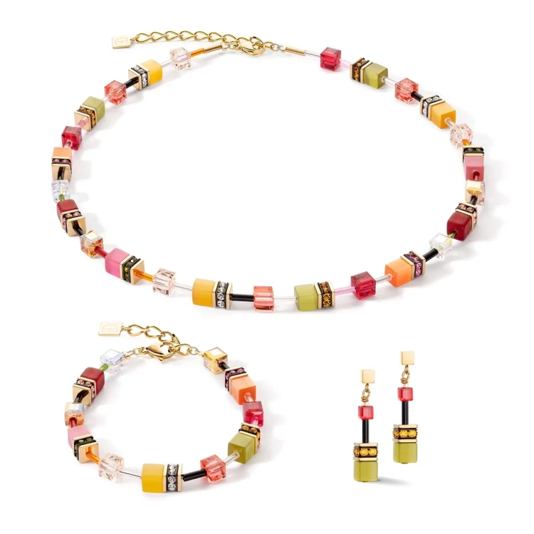 Колье Coeur de Lion Multicolor Indian Summer 2838/10-1585