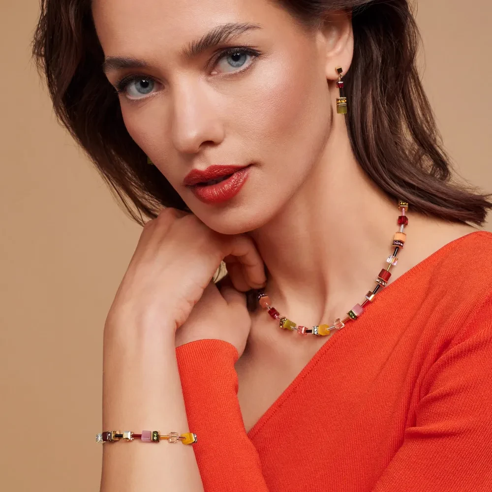 Колье Coeur de Lion Multicolor Indian Summer 2838/10-1585