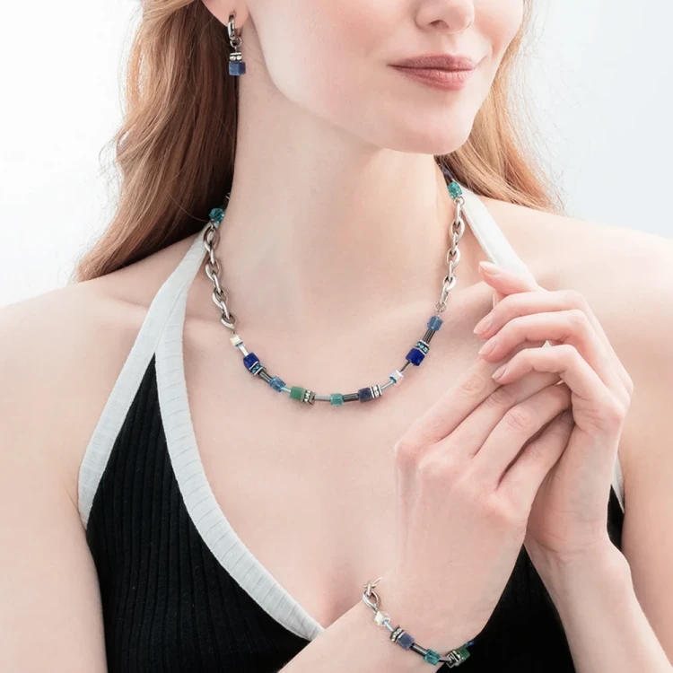 Браслет Coeur de Lion Blue-Green 4524/30-0705