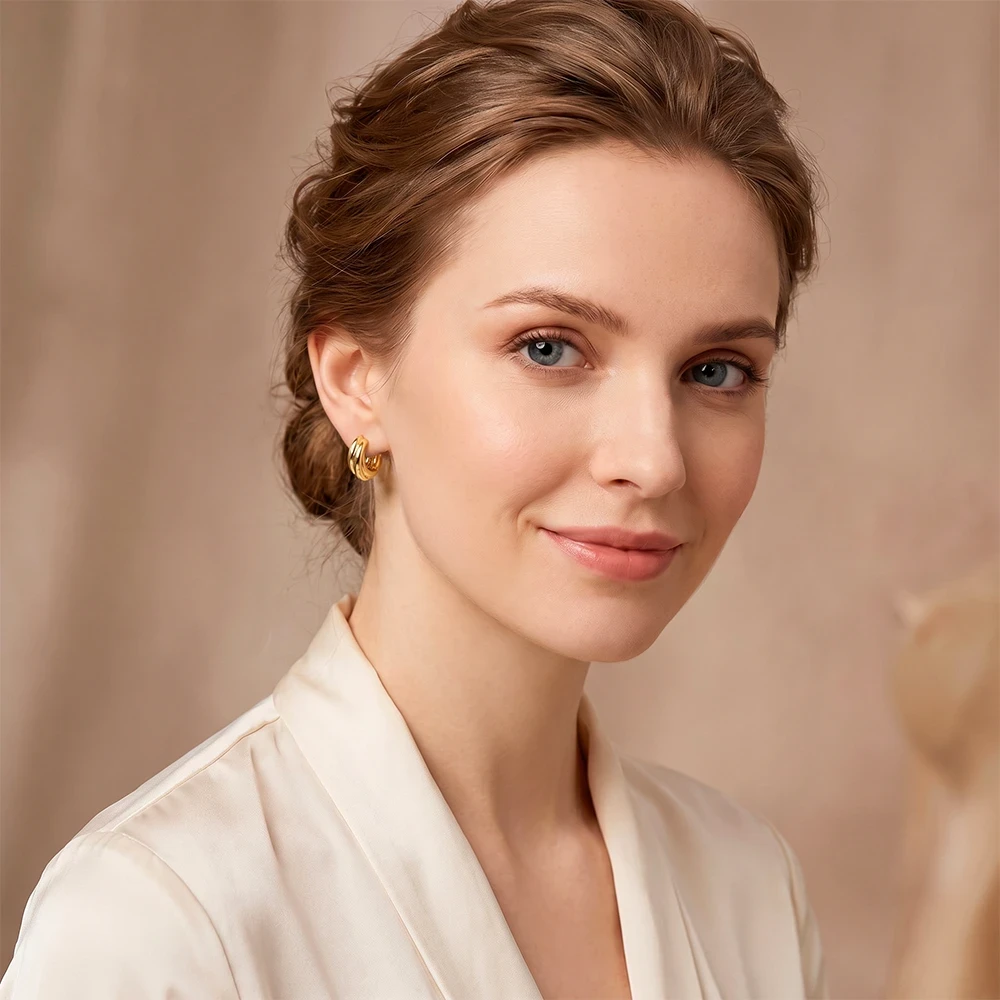 Серьги Fiore Luna ABE31428-01 G