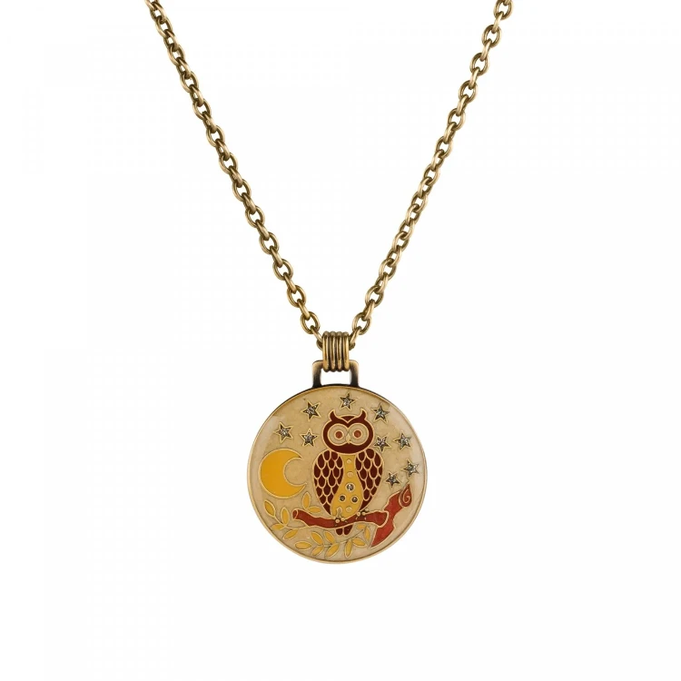 Колье Clara Bijoux Сова B26116-16 R