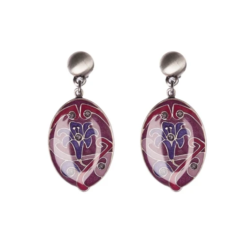 Серьги Clara Bijoux лилия A77358 V
