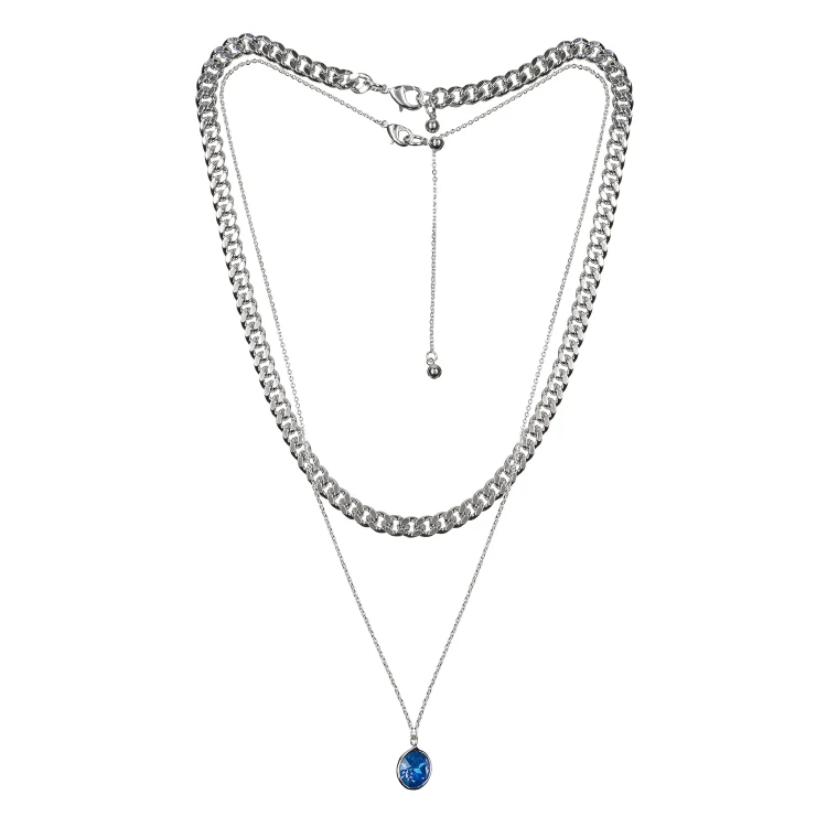 Колье Fiore Luna Royal Blue Delite B2402SW-N01.23 BL/S