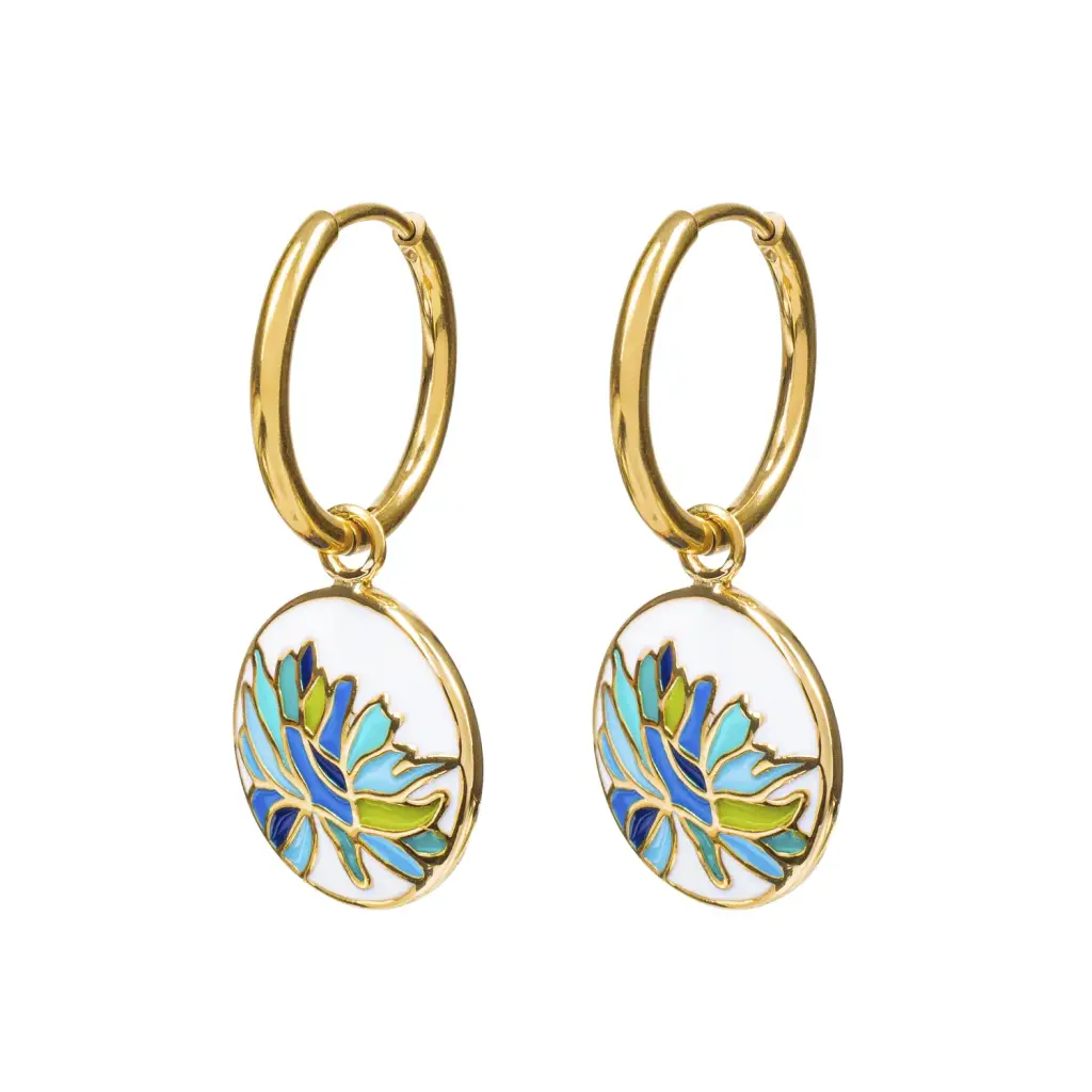 Серьги Fiore Luna AE03599-22