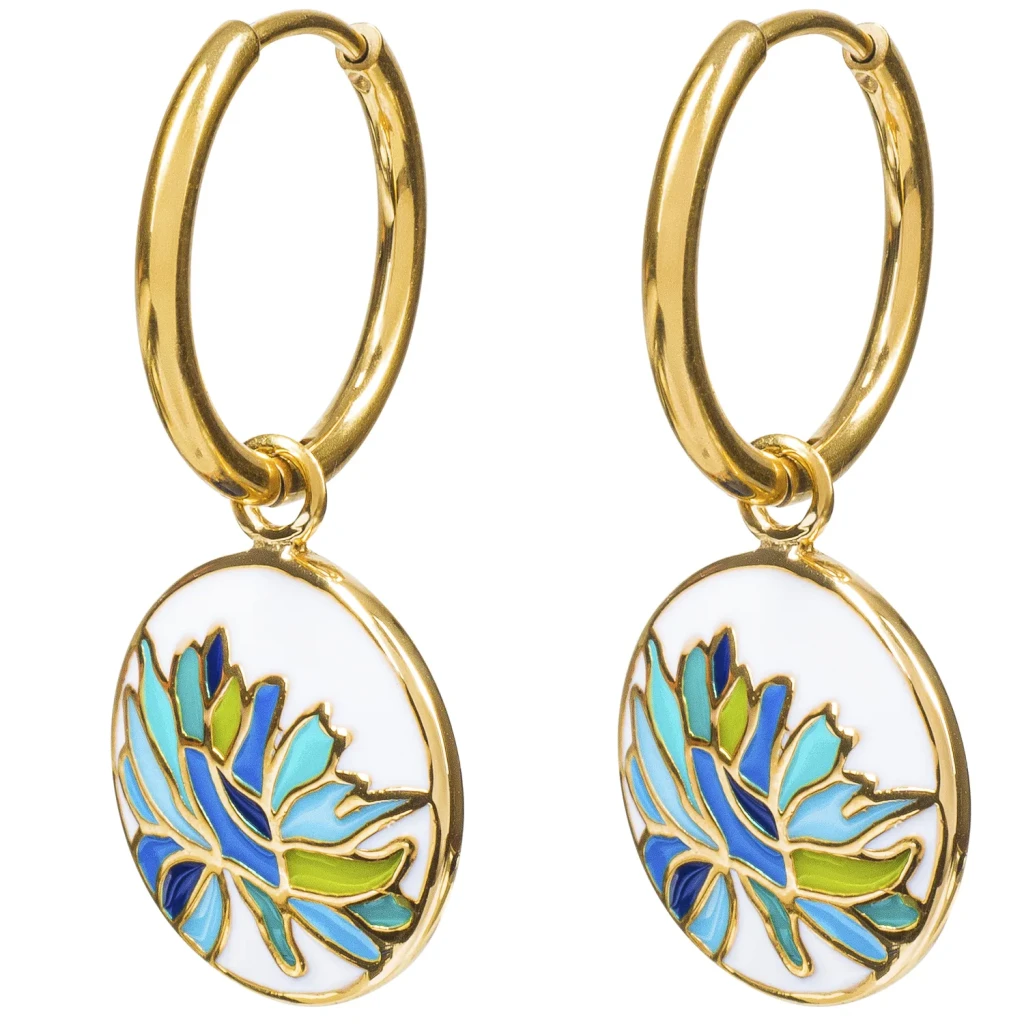 Серьги Fiore Luna AE03599-22