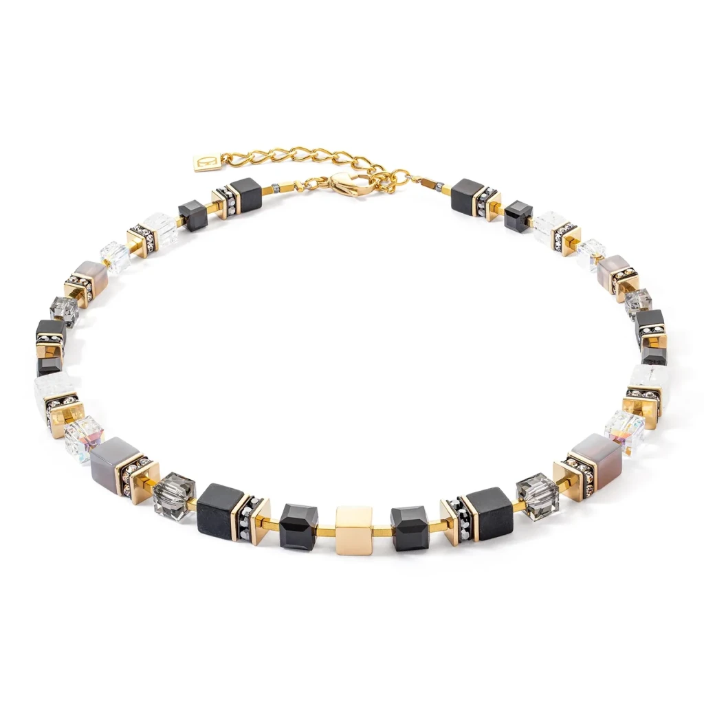 Колье Coeur de Lion Black-Gold 3039/10-1316