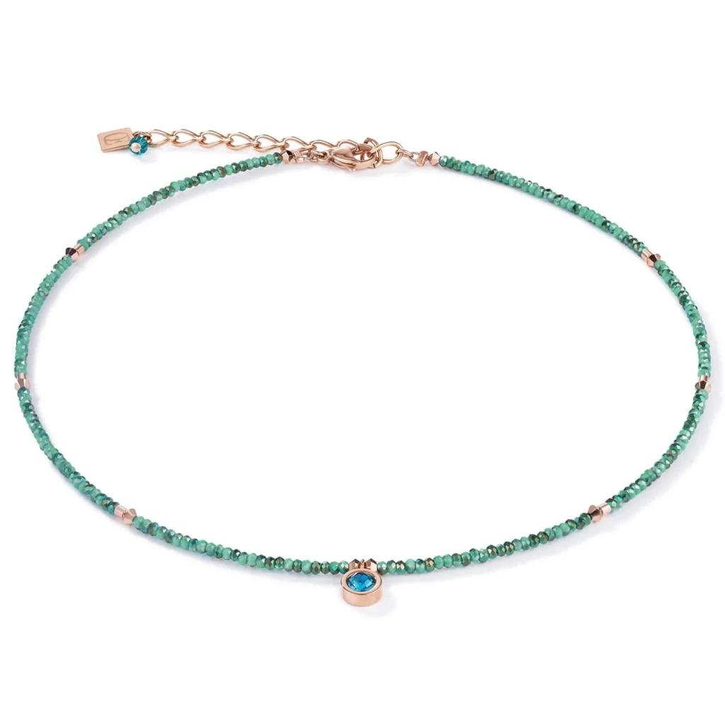 Колье Coeur de Lion Petrol 5033/10-0624