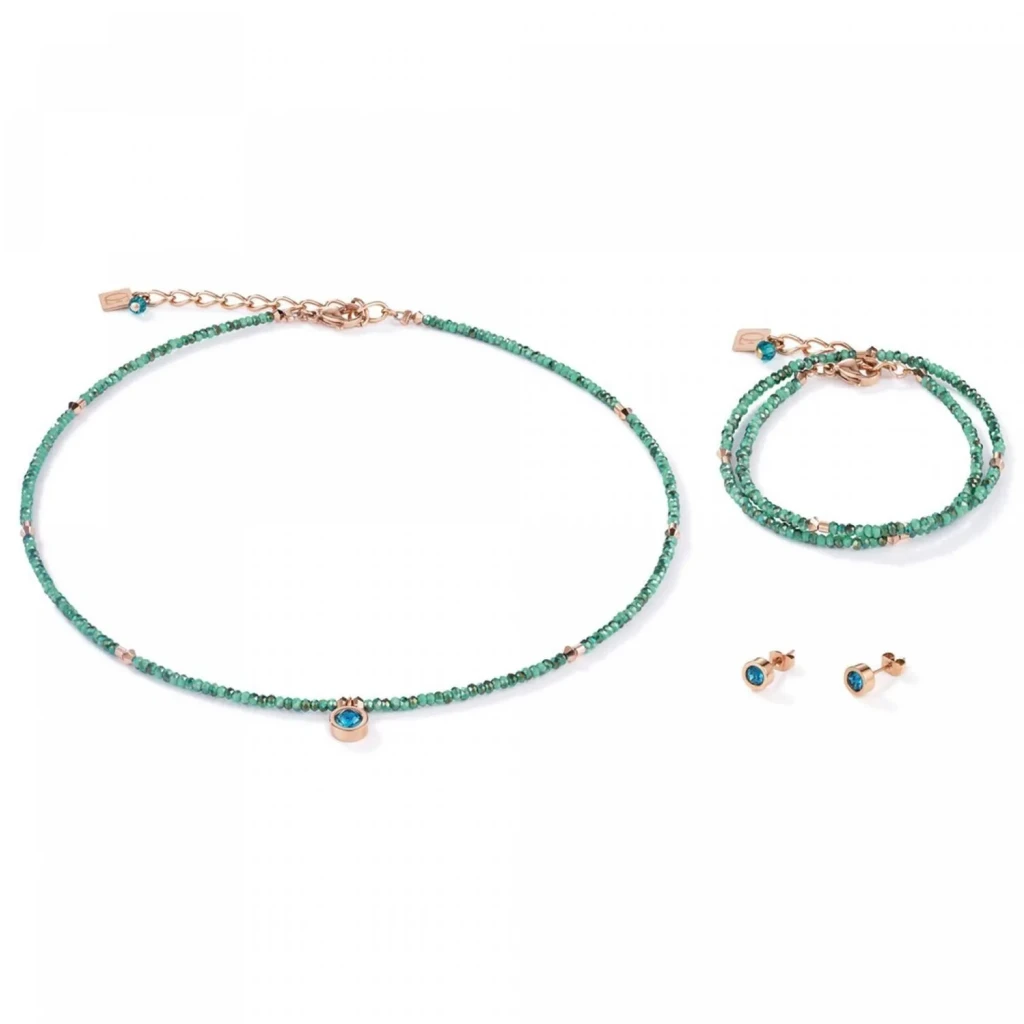 Колье Coeur de Lion Petrol 5033/10-0624