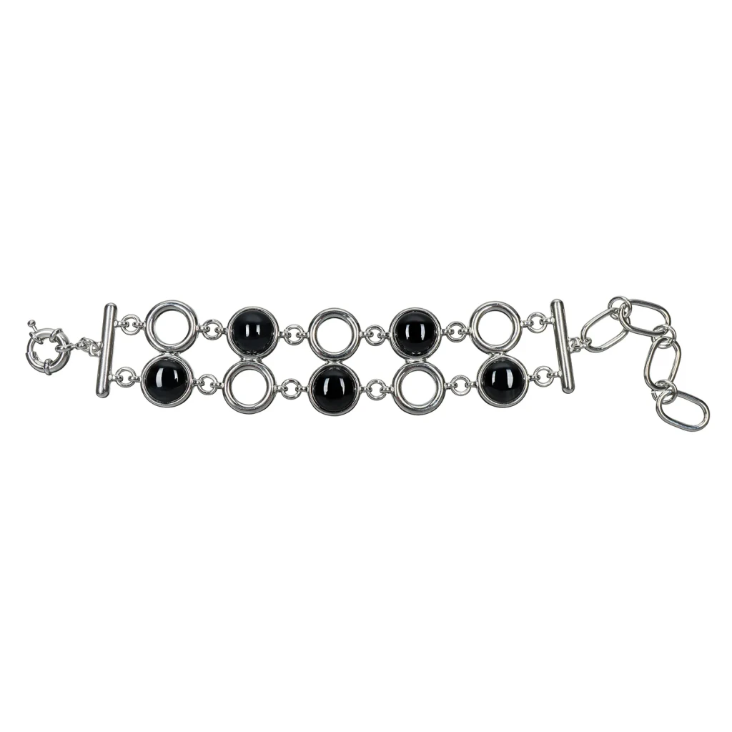 Браслет Possebon Agata Preto C0159.4 S