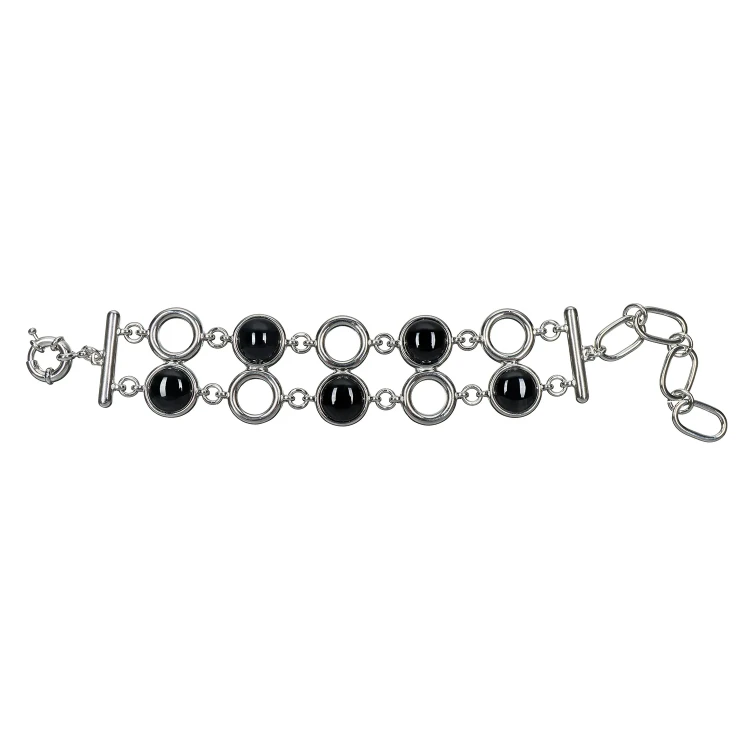 Браслет Possebon Agata Preto C0159.4 S