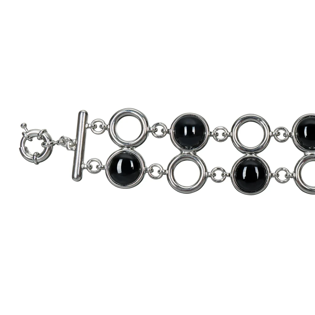 Браслет Possebon Agata Preto C0159.4 S
