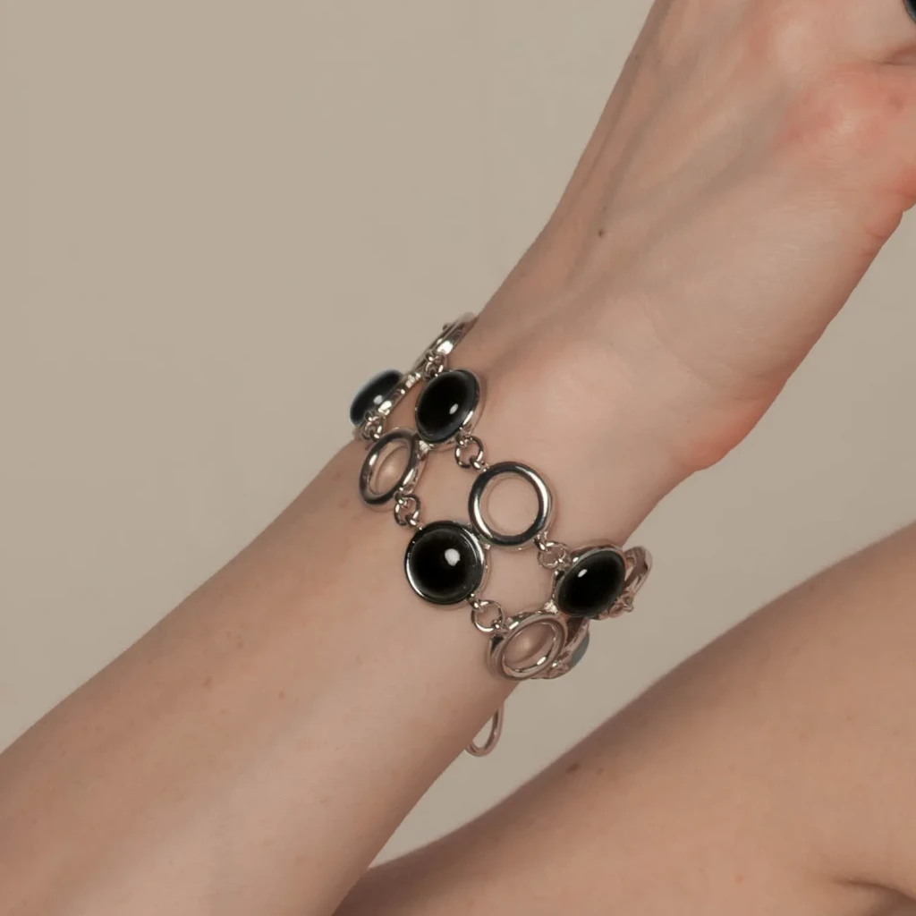 Браслет Possebon Agata Preto C0159.4 S