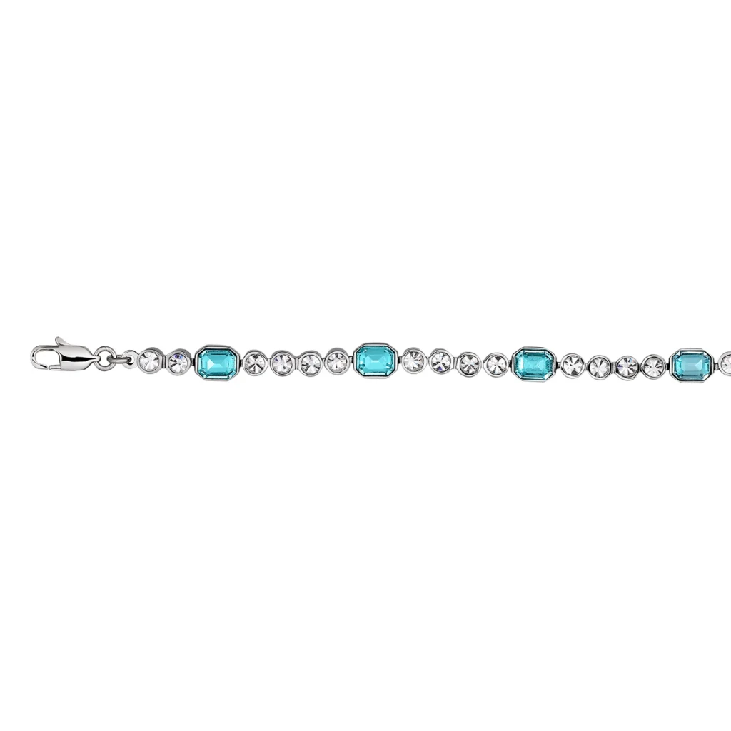 Браслет Dyrberg Kern GRIVNA SS AQUA / CRYSTAL 460027