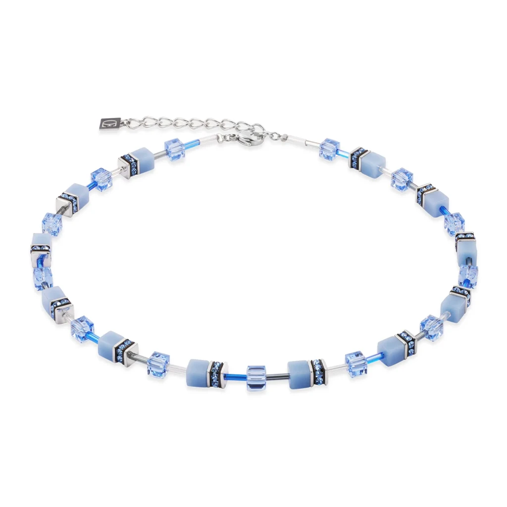 Колье Coeur de Lion Blue-Silver 4020/10-0717