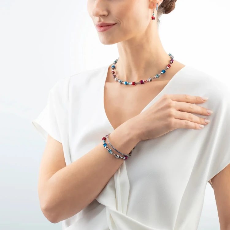 Браслет Coeur de Lion Blue-Silver 0146/32-0717 17