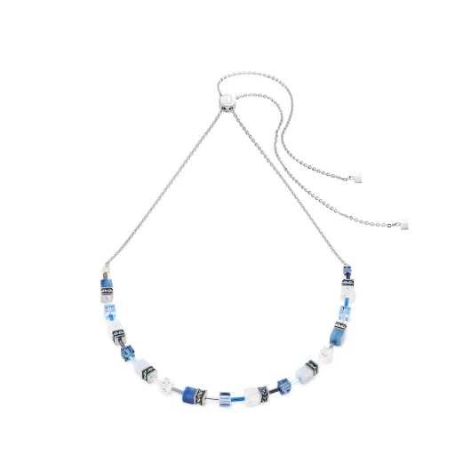 Колье Coeur de Lion Blue-Silver 3035/10-0717