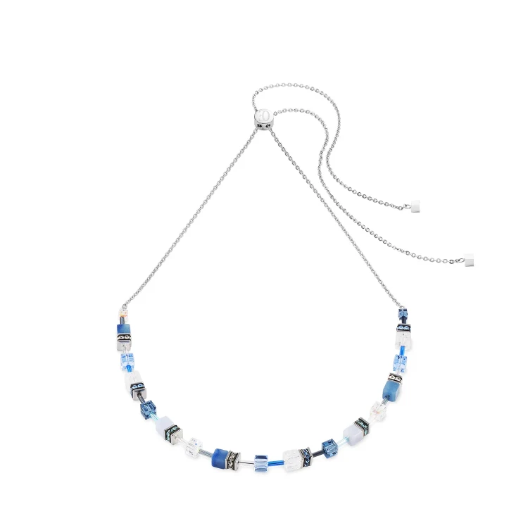 Колье Coeur de Lion Blue-Silver 3035/10-0717