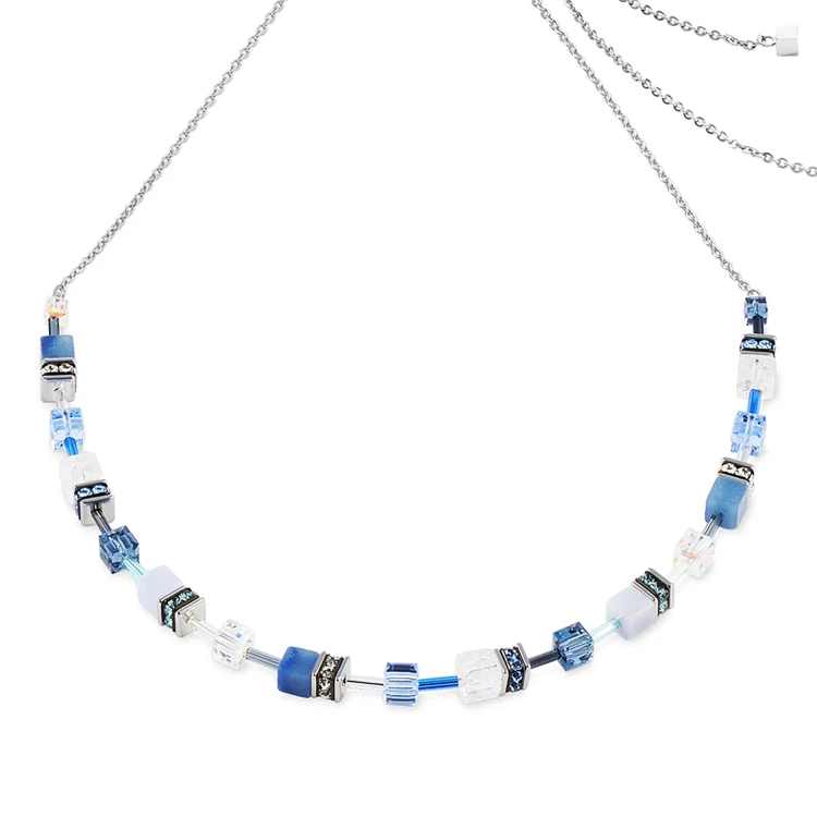 Колье Coeur de Lion Blue-Silver 3035/10-0717