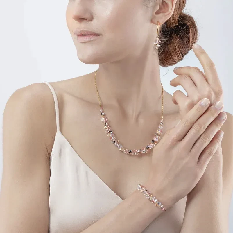 Колье COEUR DE LION Light Rose 4639/10-1920