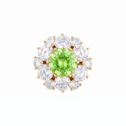 Брошь Кристалл Zircon+магнит XR12099A3 G/G Fiore Luna