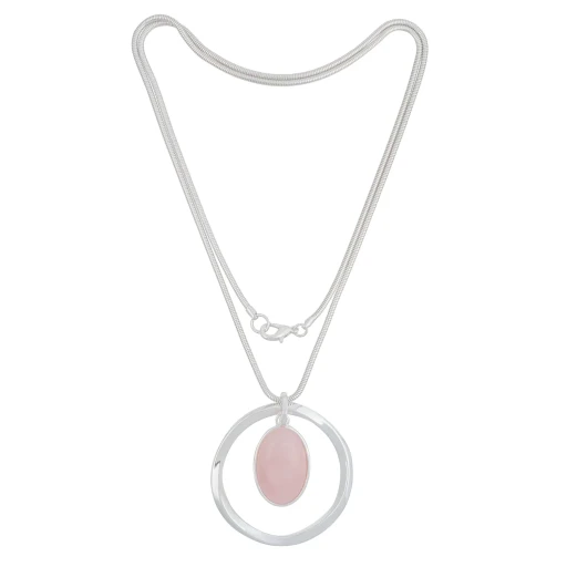 Колье Fiore Luna ROSE QUARTZ LN5131 R/S
