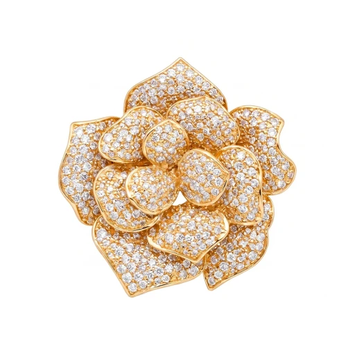 Брошь Цветок Fiore Luna FBB01936-01 G