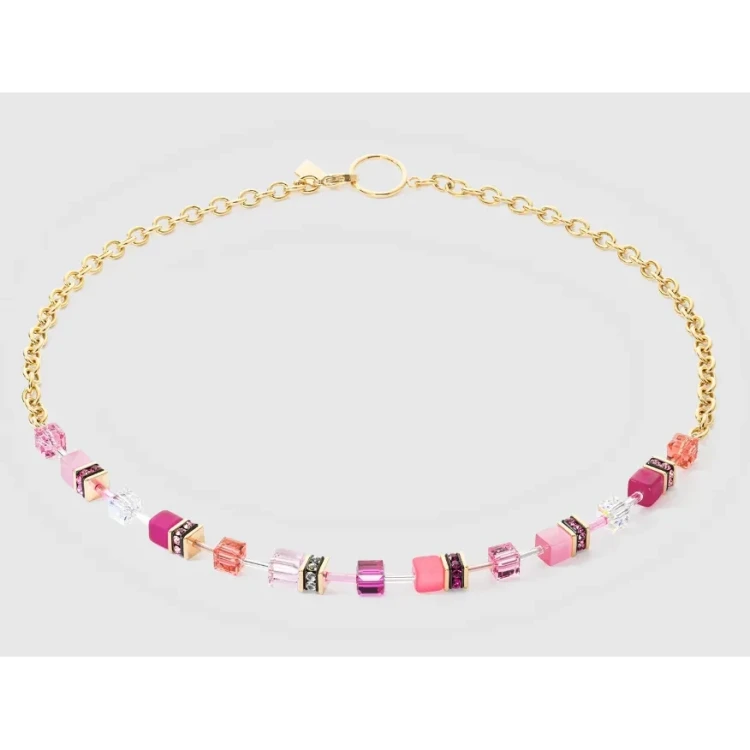 Колье Coeur de Lion Pink-Gold 3038/10-0416