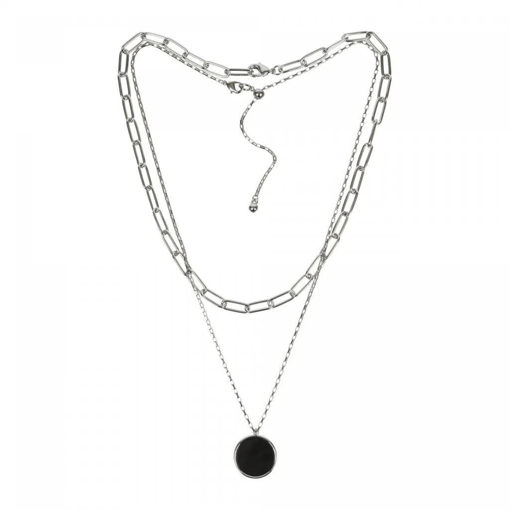 Колье Fiore Luna Onyx B2003NM-N02.1 BW/S