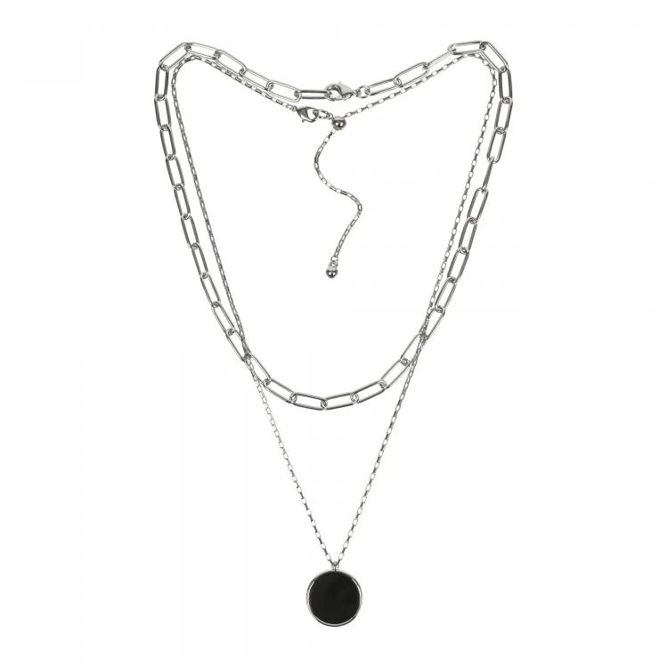 Колье Fiore Luna Onyx B2003NM-N02.1 BW/S