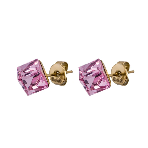 Fiore Luna Пусеты Crystal Pink SWE0127/2 P G