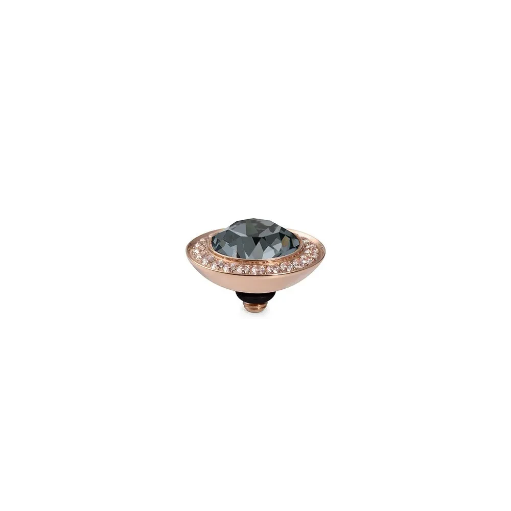 Шарм Qudo Tondo Deluxe Silver Night 656023 BW/RG