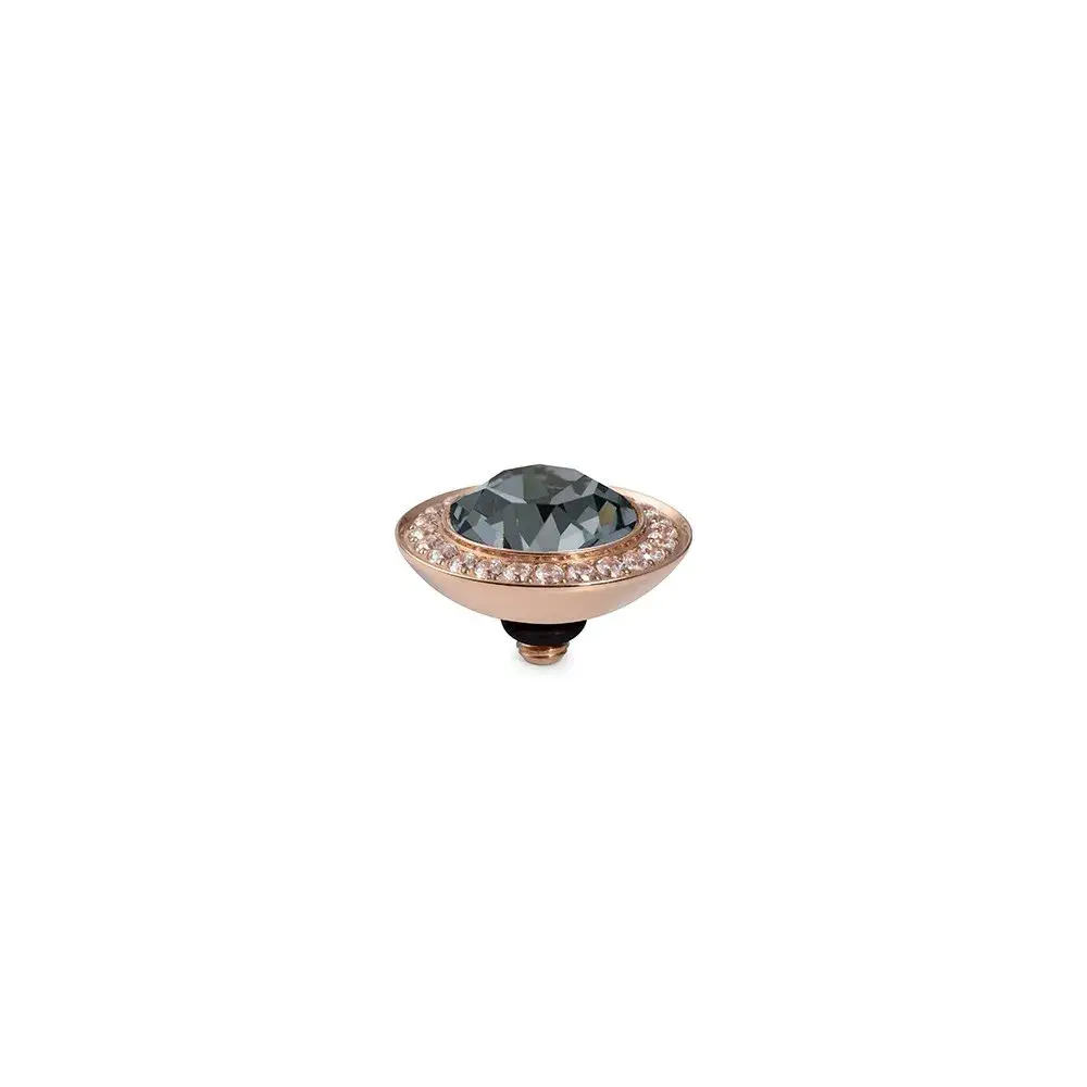 Шарм Qudo Tondo Deluxe Silver Night 656023 BW/RG
