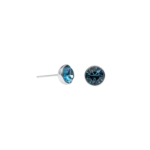 Fiore Luna Пусеты Denim Blue SWE298 DB S