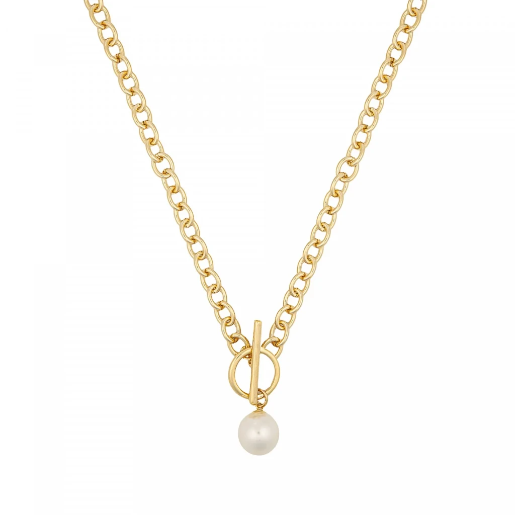 Колье Fiore Luna Pearl B2010PE-N02.1 BW/G